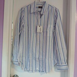 Untuckit Pinot Perse Women's Long Sleeve Button Down Shirt SZ 6 NWT